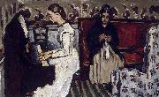 Paul Cezanne Madchen am Klavier Germany oil painting artist